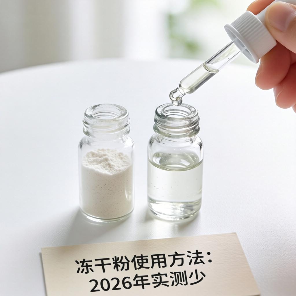 冻干粉使用方法：2026年实测少走弯路的7个细节与搭配