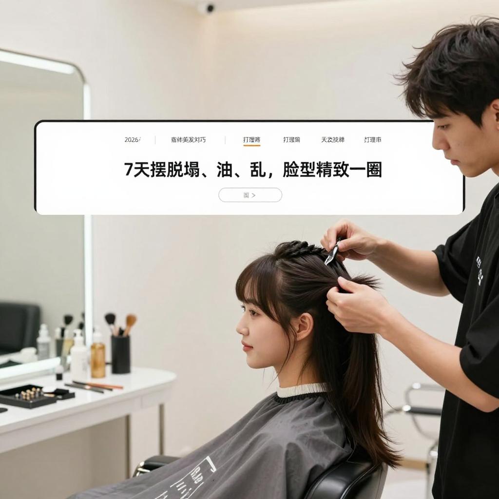 2026年刘海打理技巧：7天摆脱塌、油、乱，脸型立刻精致一圈