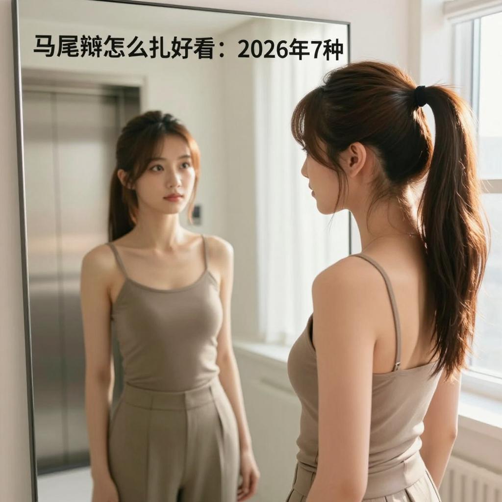 马尾辫怎么扎好看：2026年7种不显头大、还更显脸小的扎法