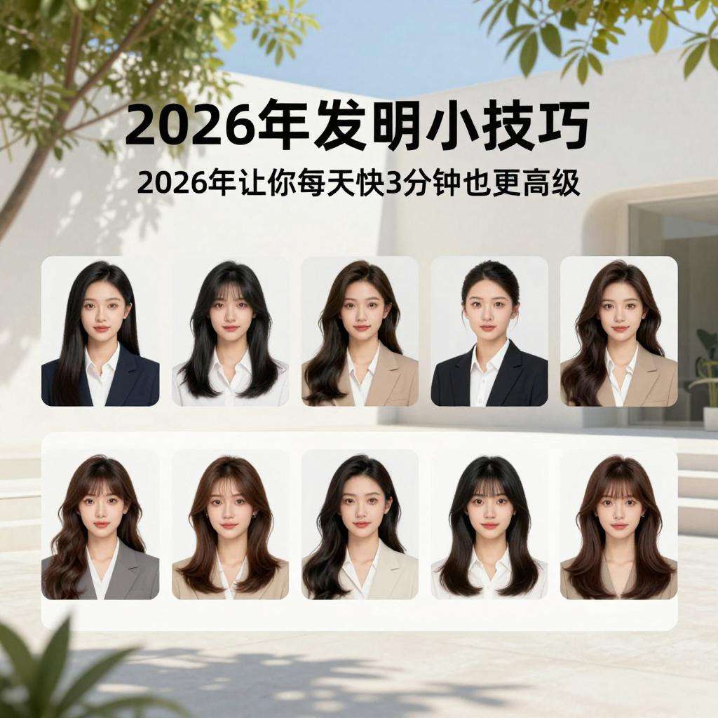 8个头发造型小技巧：2026年让你每天快3分钟也更高级
