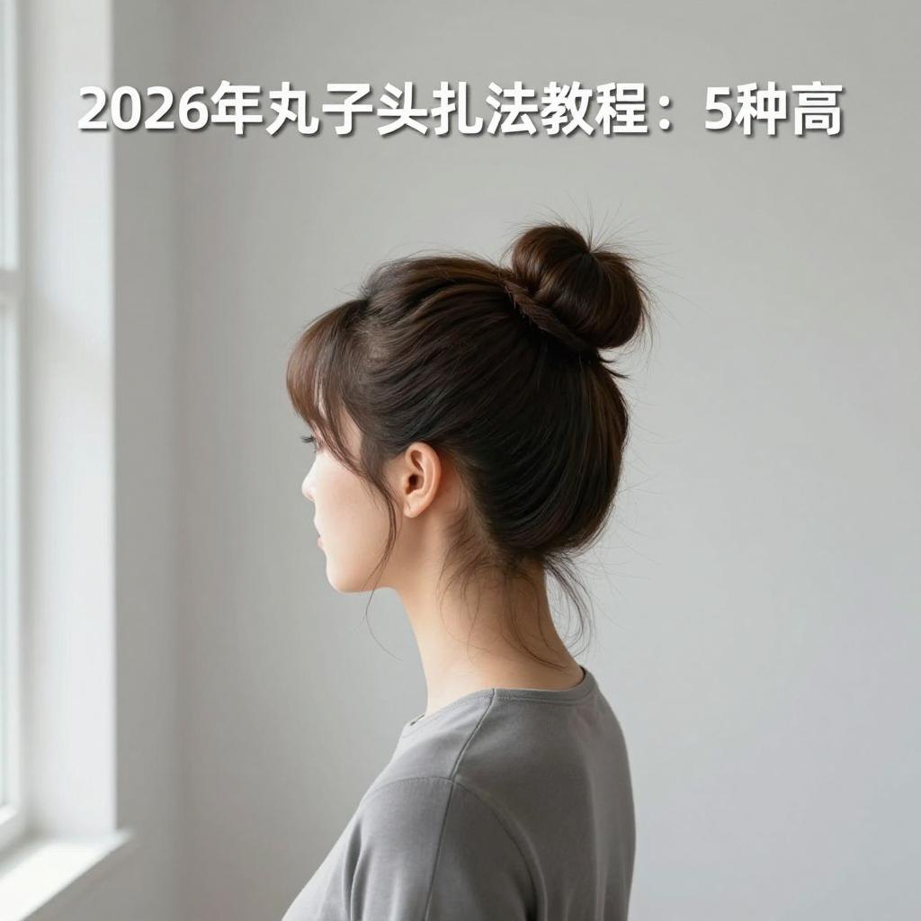 2026年丸子头扎法教程：5种高稳不塌技巧，看完少走3年弯路