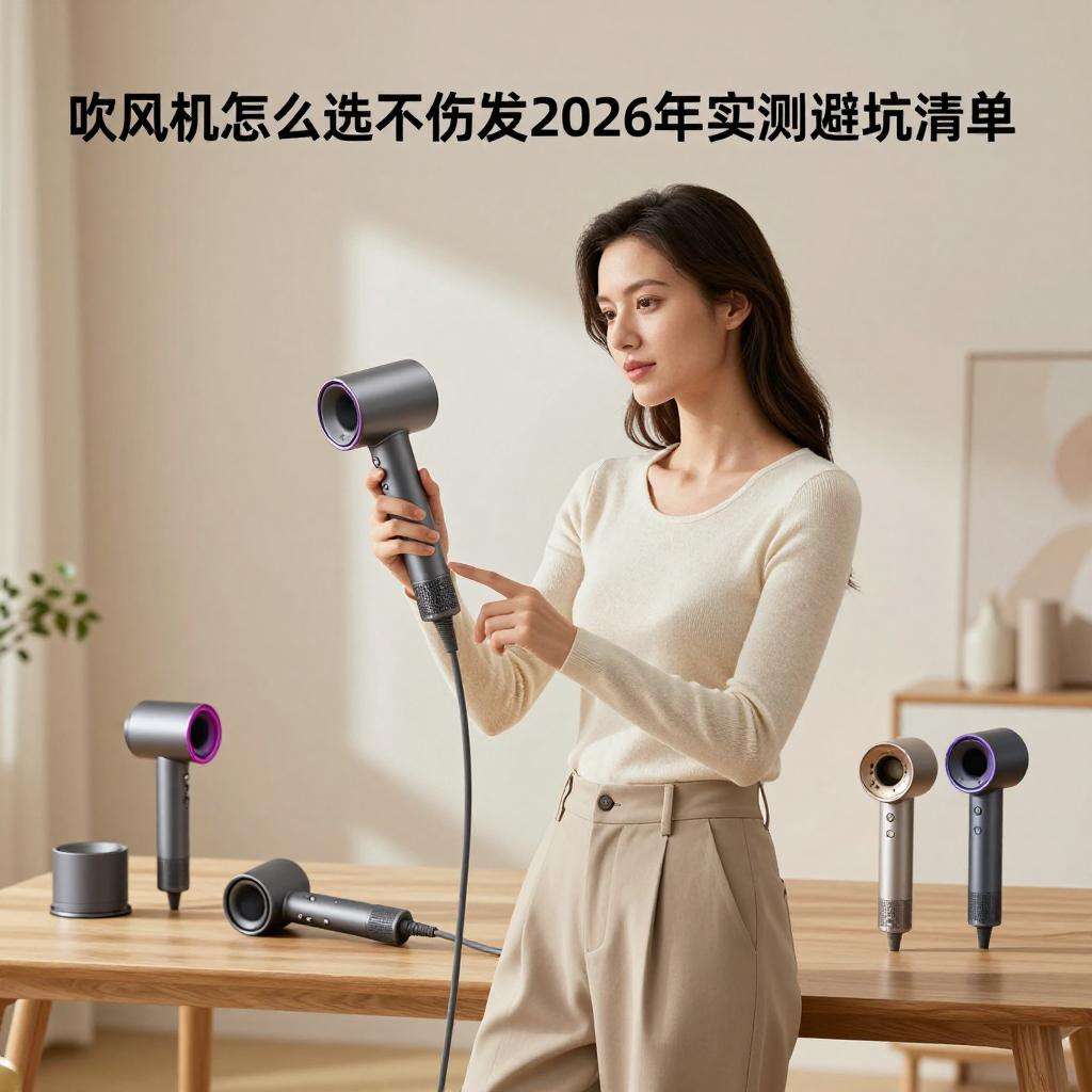 吹风机怎么选不伤发？2026年实测避坑清单：看参数不看噱头