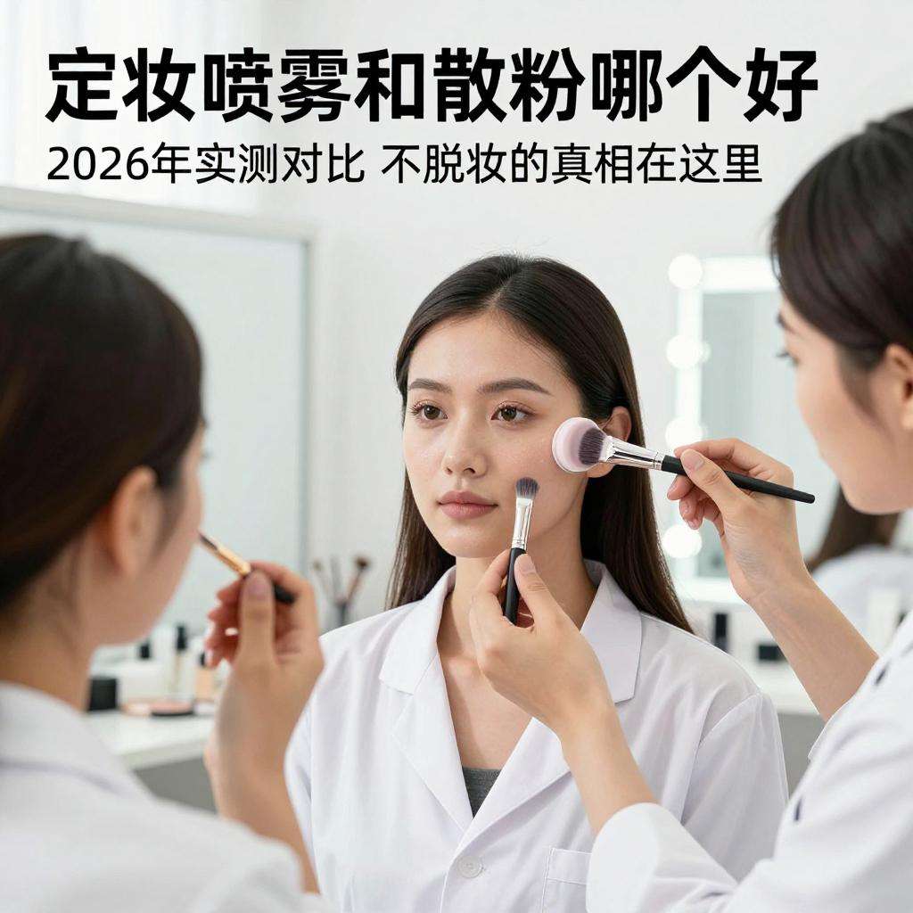 定妆喷雾和散粉哪个好?2026年实测对比:不脱妆的真相在这里 定妆喷雾和散粉哪个好?2026年实测对比:不脱妆的真相在这里第一张图