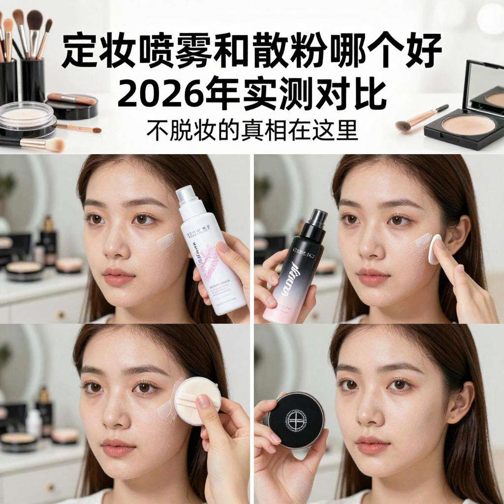 定妆喷雾和散粉哪个好?2026年实测对比:不脱妆的真相在这里 定妆喷雾和散粉哪个好?2026年实测对比:不脱妆的真相在这里第三张图