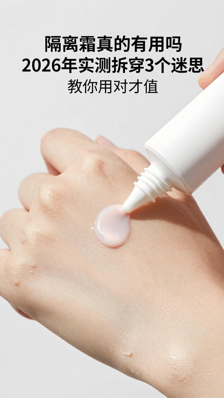 隔离霜真的有用吗？2026年实测拆穿3个迷思，教你用对才值第二张图