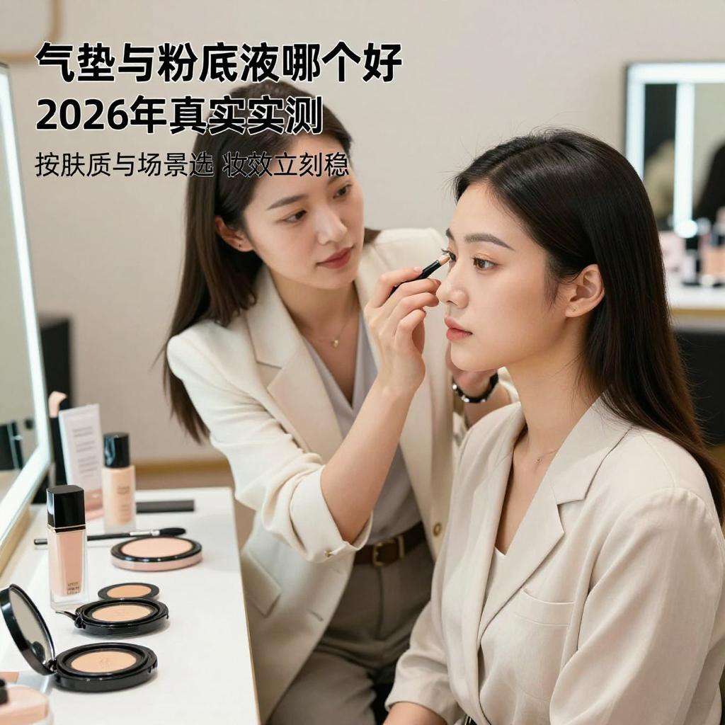 气垫和粉底液哪个好?2026年真实实测:按肤质与场景选,妆效立刻稳 气垫和粉底液哪个好?2026年真实实测:按肤质与场景选,妆效立刻稳第一张图