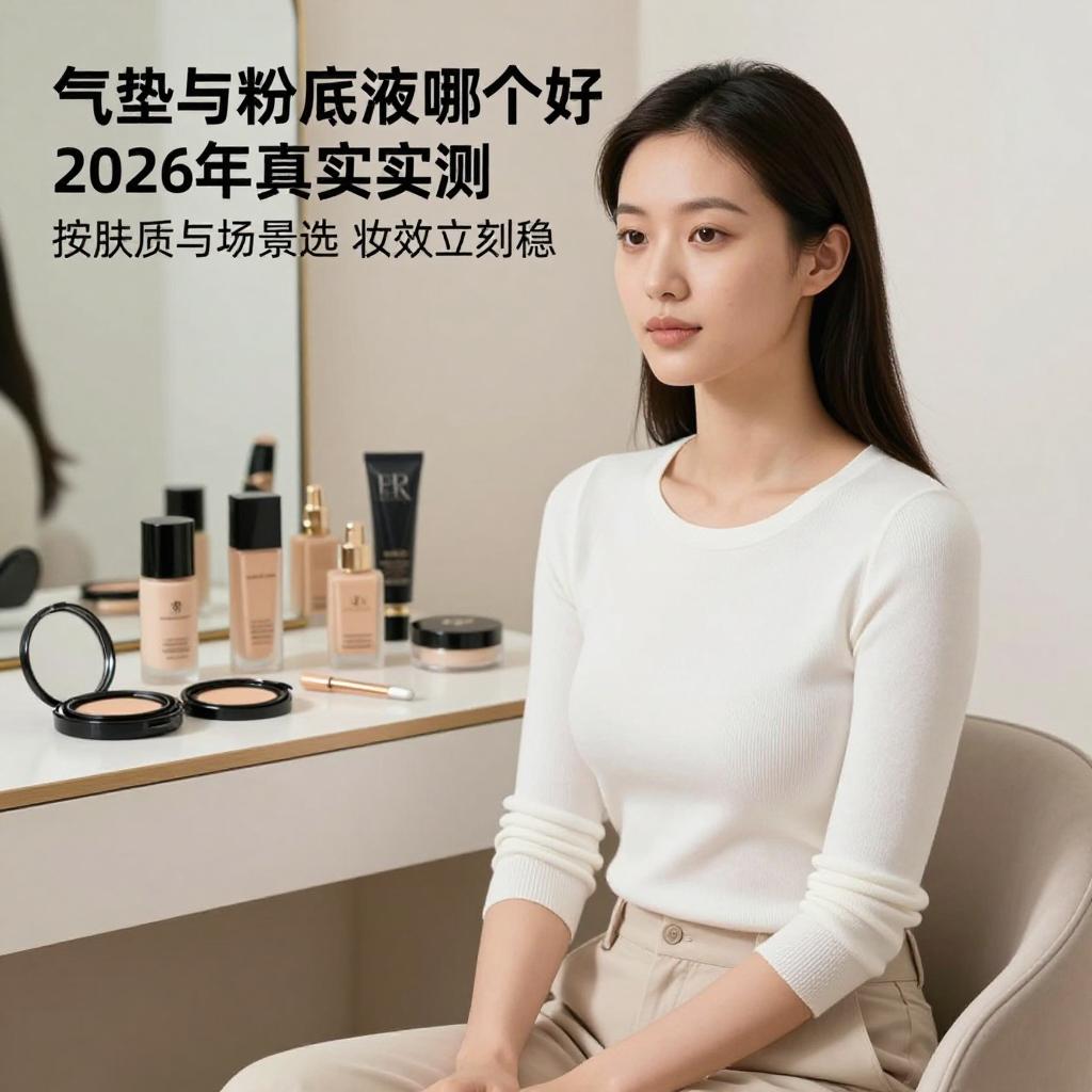 气垫和粉底液哪个好?2026年真实实测:按肤质与场景选,妆效立刻稳 气垫和粉底液哪个好?2026年真实实测:按肤质与场景选,妆效立刻稳第三张图