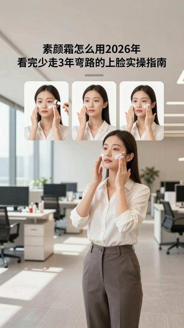 素颜霜怎么用：2026年看完少走3年弯路的上脸实操指南