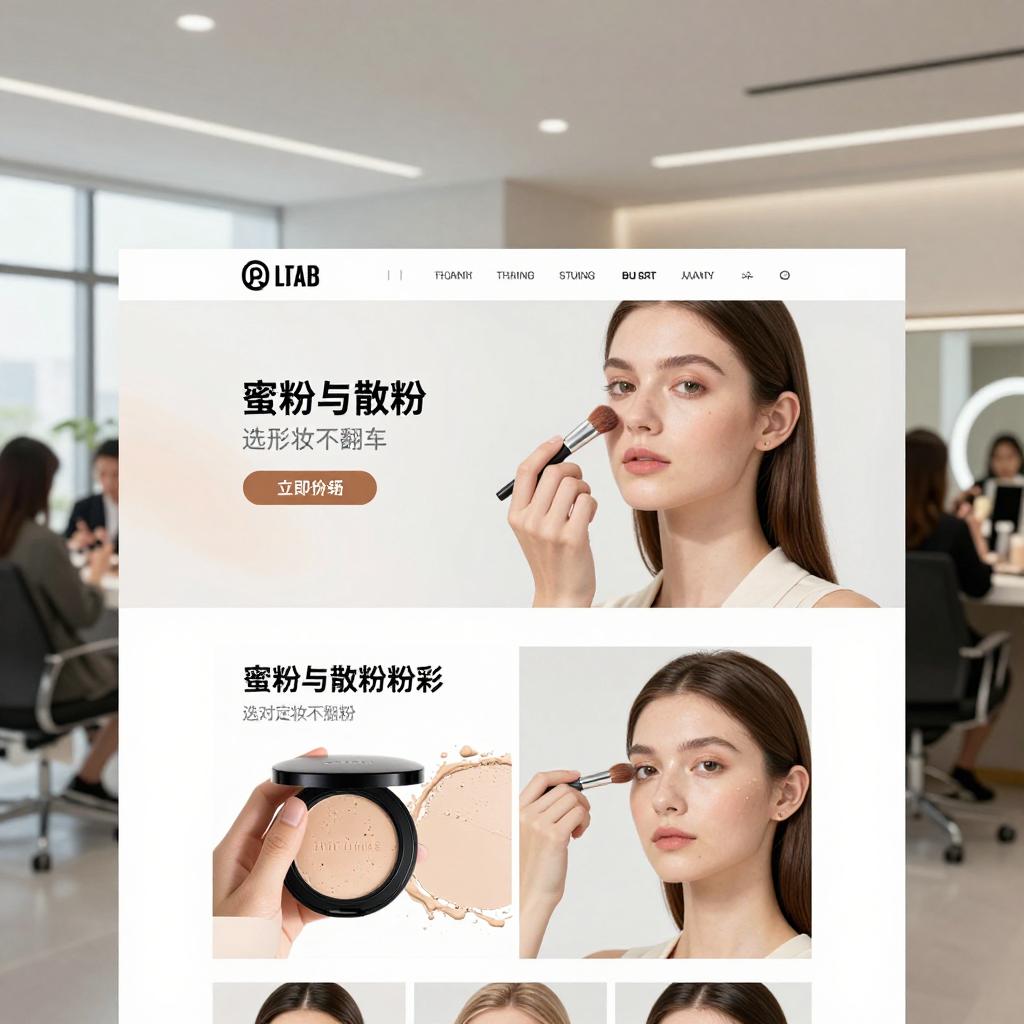 蜜粉和散粉区别：看完少走3年弯路，2026年选对定妆不翻车