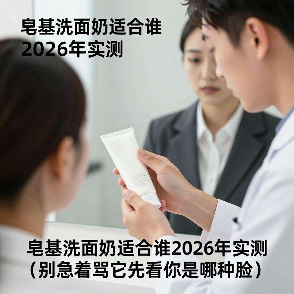 皂基洗面奶适合谁？2026年实测：别急着骂它，先看你是哪种脸第一张图