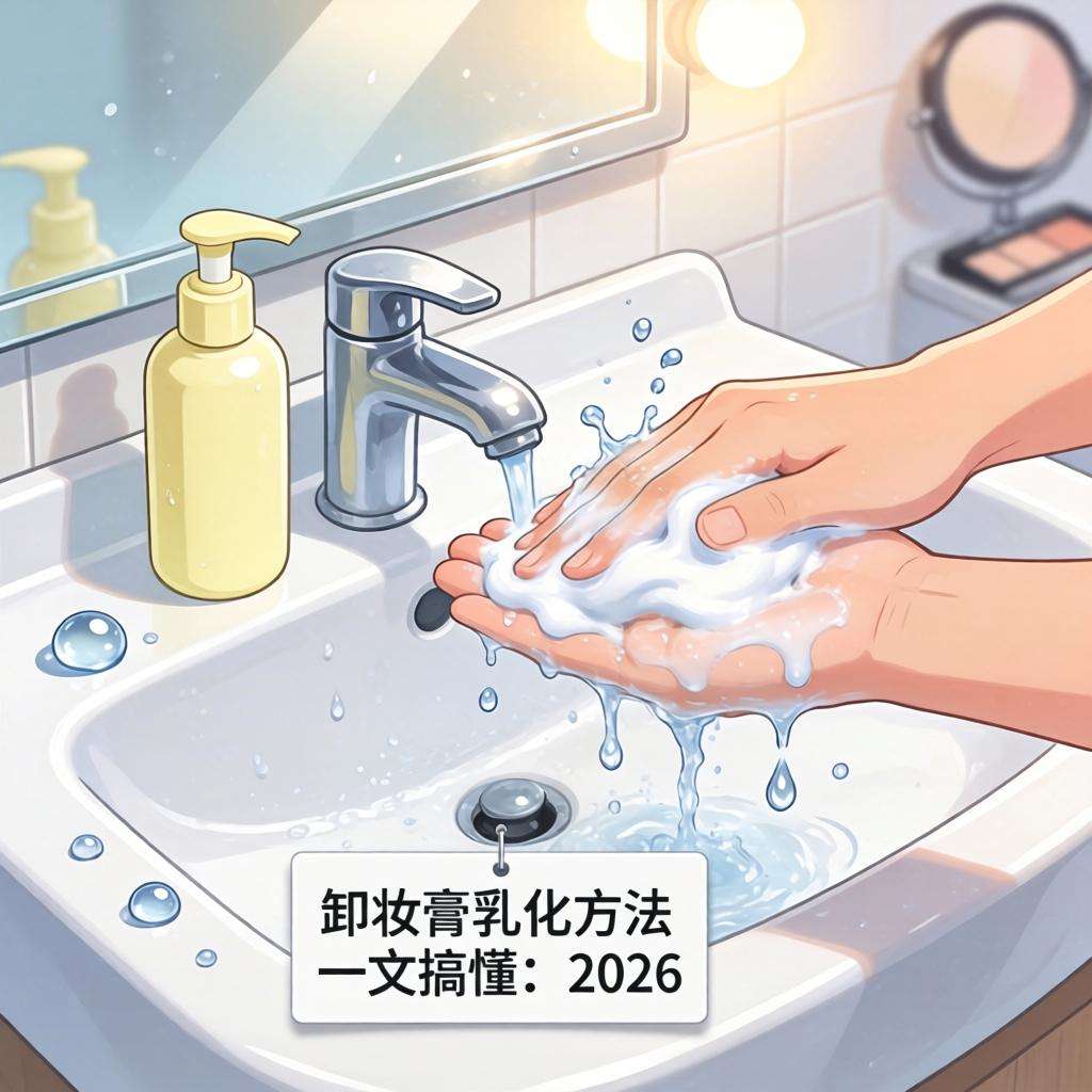 卸妆膏乳化方法一文搞懂：2026年不闷痘不糊眼的实操手册