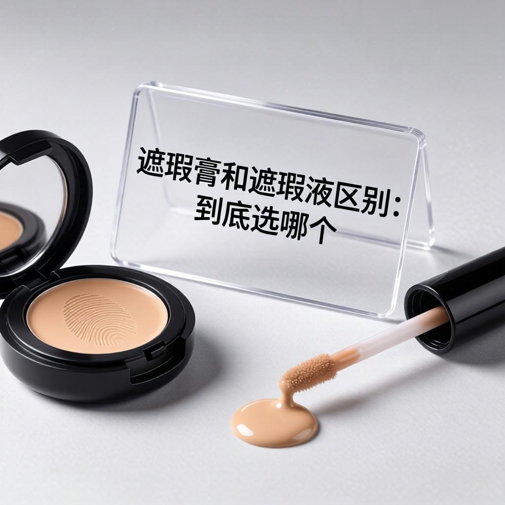 遮瑕膏和遮瑕液区别：A vs B到底选哪个？2026最新实测指南
