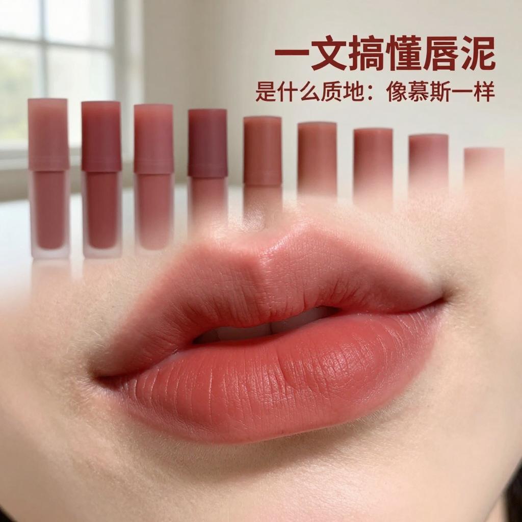 一文搞懂唇泥是什么质地：像慕斯一样软，却比雾面更“贴”