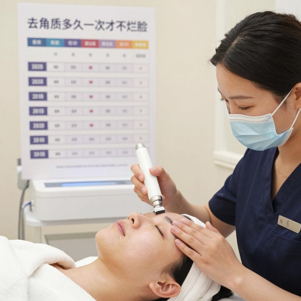 去角质多久一次才不烂脸?2026年按肤质给你一张频率表 去角质多久一次才不烂脸?2026年按肤质给你一张频率表第一张图