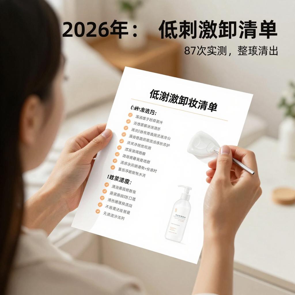 敏感肌用什么卸妆？2026年我用87次实测换来的低刺激卸妆清单第三张图