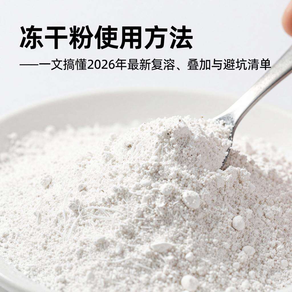 冻干粉使用方法一文搞懂：2026年最新复溶、叠加与避坑清单第二张图
