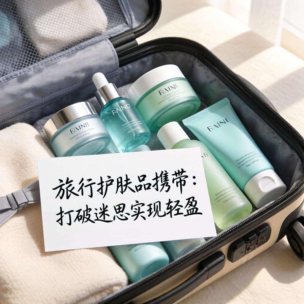 旅行护肤品携带：打破迷思实现轻盈出行