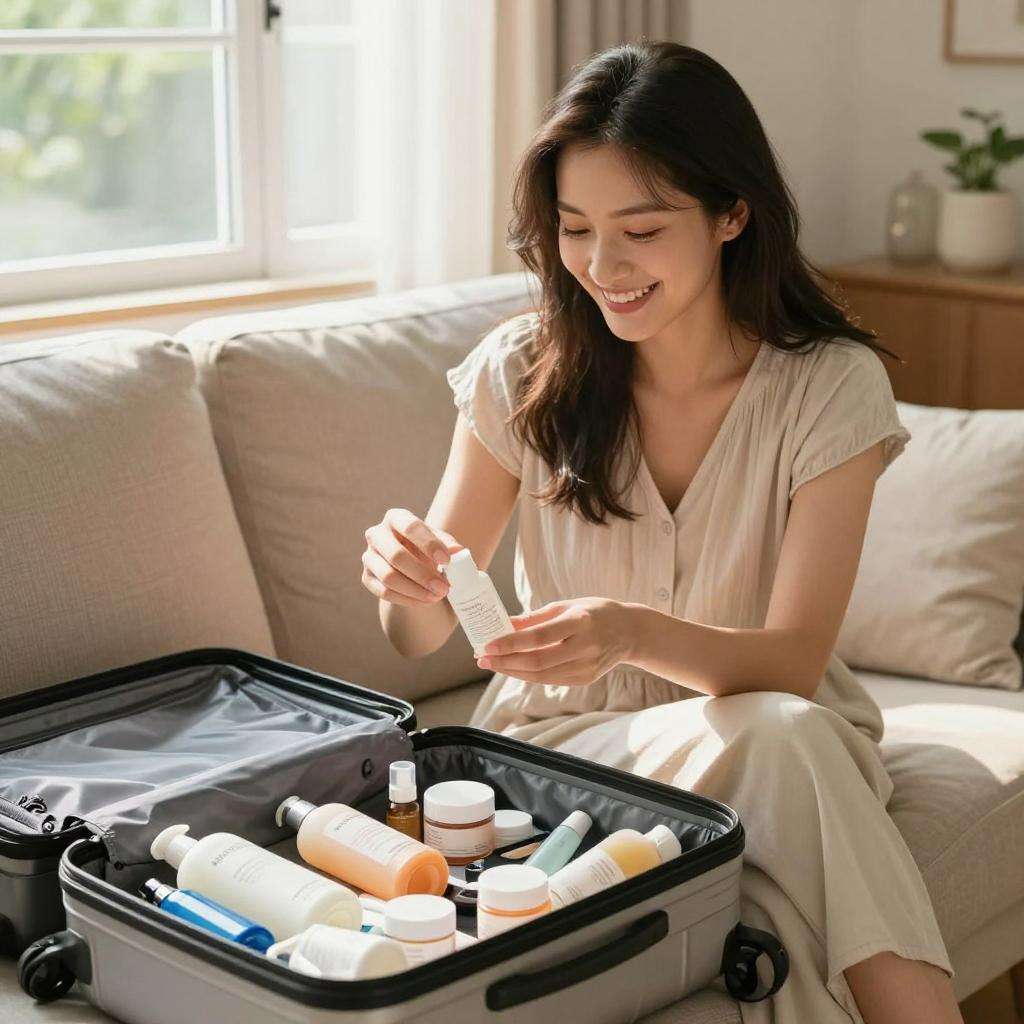 旅行护肤品携带：打破迷思实现轻盈出行第一张图