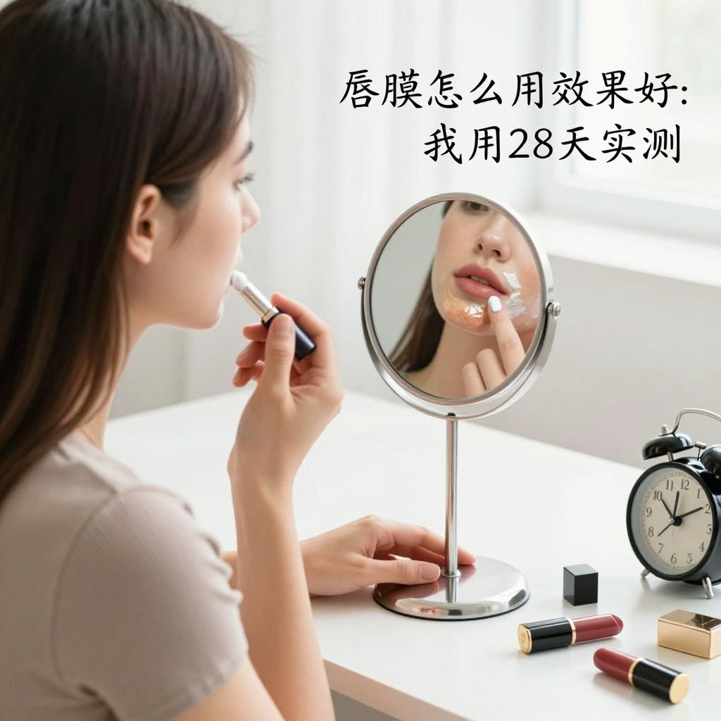 唇膜怎么用效果好：我用28天实测，唇纹软化和起皮减少的关键动作