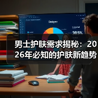 男士护肤需求揭秘：2026年必知的护肤新趋势
