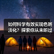 如何科学有效实现色斑淡化？探索你从未听过的另类方案