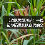 【皮肤类型判断：一篇帮你搞懂肌肤密码的全面指南】（图3）