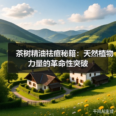 茶树精油祛痘秘籍：天然植物力量的革命性突破