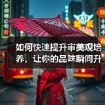 如何快速提升审美观培养，让你的品味瞬间升级