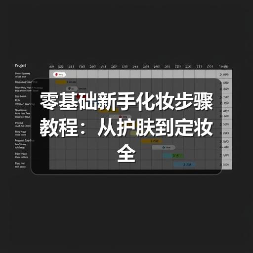 零基础新手化妆步骤教程:从护肤到定妆全攻略(图2) 零基础新手化妆步骤教程:从护肤到定妆全攻略