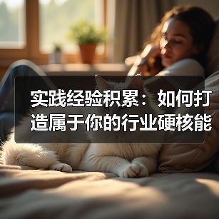 实践经验积累：如何打造属于你的行业硬核能力（图4）