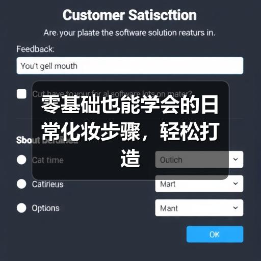零基础也能学会的日常化妆步骤,轻松打造清透自然妆感(图2) 零基础也能学会的日常化妆步骤,轻松打造清透自然妆感