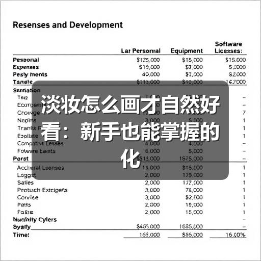 淡妆怎么画才自然好看:新手也能掌握的化妆思路(图3) 淡妆怎么画才自然好看:新手也能掌握的化妆思路