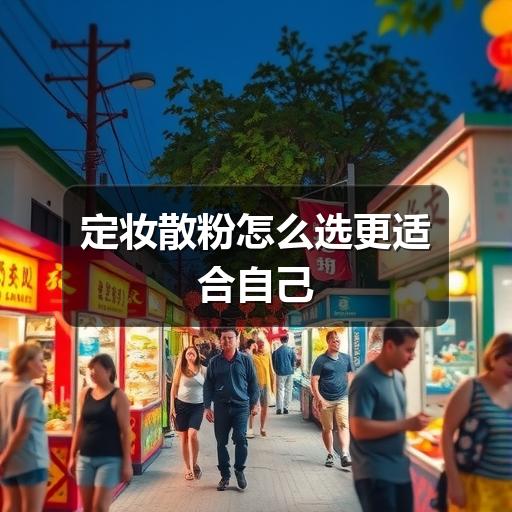 定妆散粉怎么选更适合自己