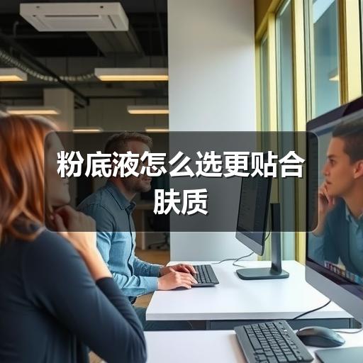粉底液怎么选更贴合肤质(图2) 粉底液怎么选更贴合肤质
