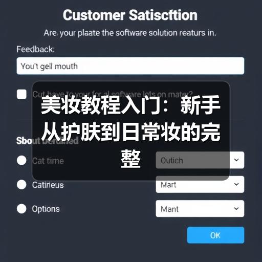 美妆教程入门:新手从护肤到日常妆的完整步骤(图2) 美妆教程入门:新手从护肤到日常妆的完整步骤