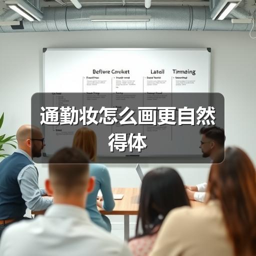 通勤妆怎么画更自然得体(图2) 通勤妆怎么画更自然得体