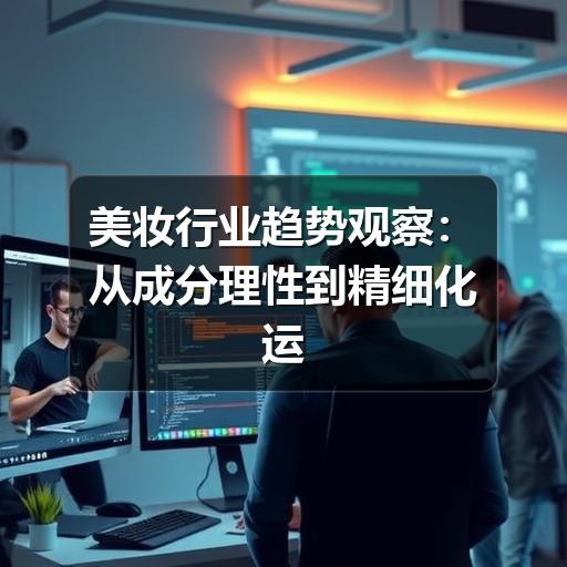 美妆行业趋势观察：从成分理性到精细化运营