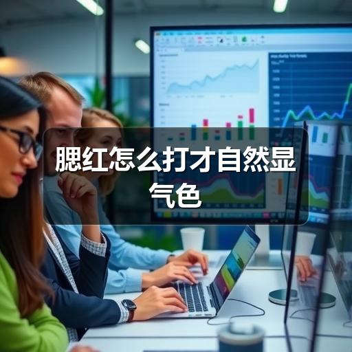 腮红怎么打才自然显气色