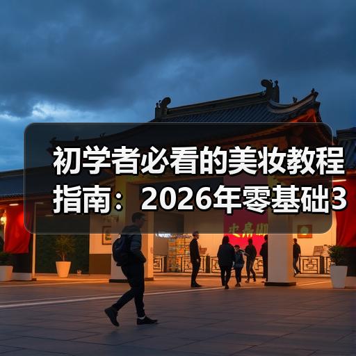 初学者必看的美妆教程指南：2026年零基础3步画出清透底妆