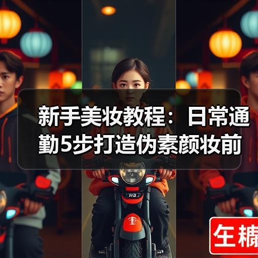 新手美妆教程：日常通勤5步打造伪素颜妆前必看