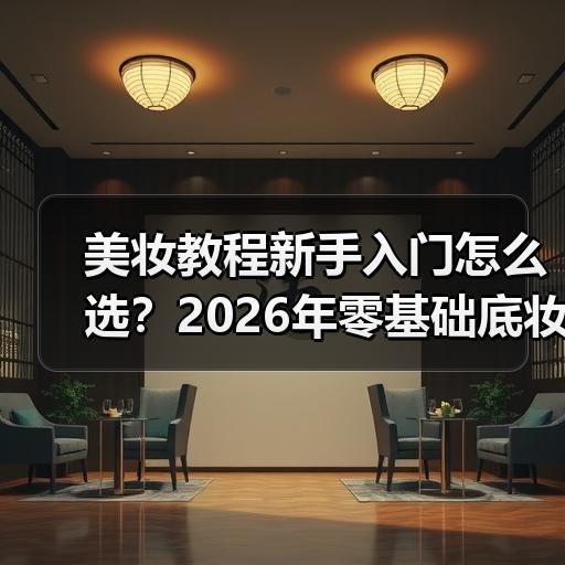美妆教程新手入门怎么选？2026年零基础底妆步骤与工具清单