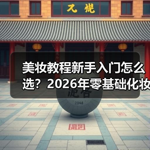 美妆教程新手入门怎么选？2026年零基础化妆步骤与工具清单