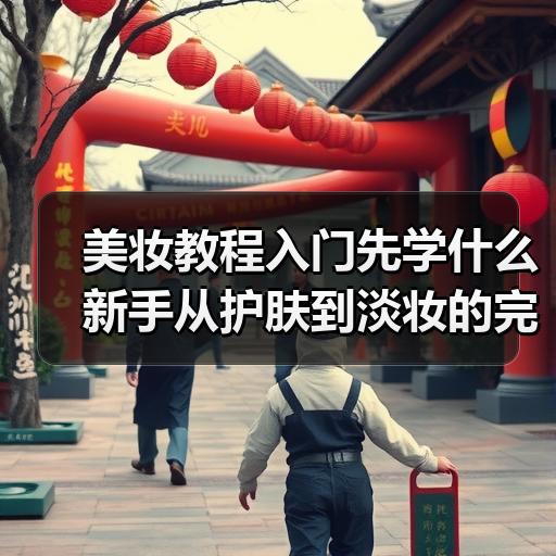 美妆教程入门先学什么 新手从护肤到淡妆的完整顺序拆解