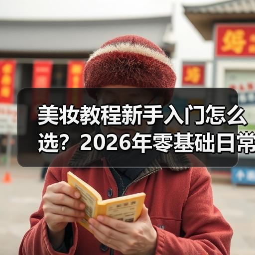 美妆教程新手入门怎么选？2026年零基础日常妆步骤与工具清单