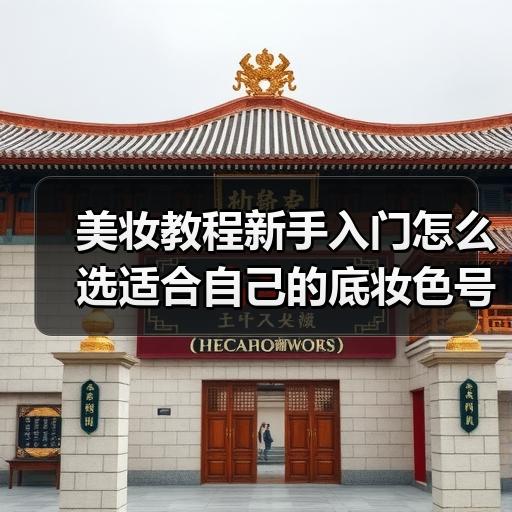 美妆教程新手入门怎么选适合自己的底妆色号