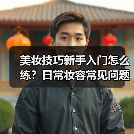 美妆技巧新手入门怎么练？日常妆容常见问题与解决思路